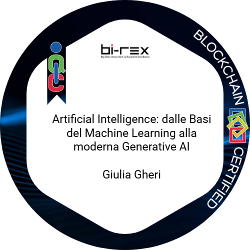 Corso BI-REX| Artificial Intelligence: dalle Basi del Machine Learning alla moderna Generative AI